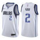 Dallas Mavericks #2 Jason Kidd White Stitched Jersey