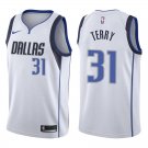 Dallas Mavericks #31 Jason Terry White Stitched Jersey