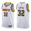 Denver Nuggets #32 Aaron Gordon White Stitched Jersey
