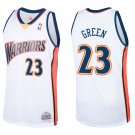 Golden State Warriors #23 Draymond Green White Throwback Stitched Jersey