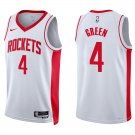 Houston Rockets #4 Jalen Green White Stitched Jersey