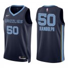 Memphis Grizzlies #50 Zach Randolph Navy Stitched Jersey