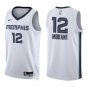 Memphis Grizzlies #12 Ja Morant White Stitched Jersey