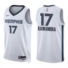 Memphis Grizzlies #17 Yuki Kawamura White Stitched Jersey