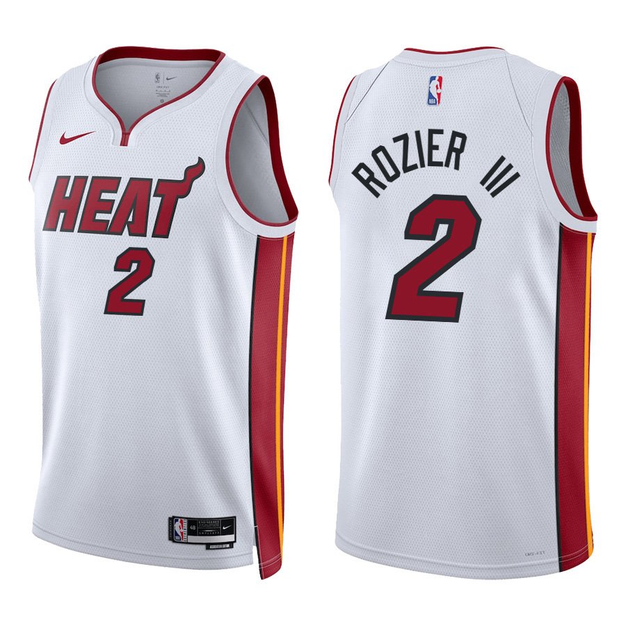 Miami Heat #2 Terry Rozier White Stitched Jersey