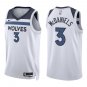 Minnesota Timberwolves #3 Jaden McDaniels White Stitched Jersey
