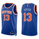 New York Knicks #13 Tyler Kolek Royal Blue Stitched Jersey