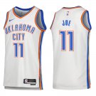 Oklahoma City Thunder #11 Isaiah Joe White Stitched Jersey