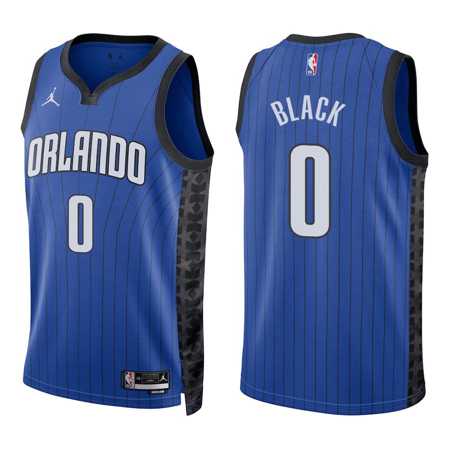 Orlando Magic #0 Anthony Black Royal Blue Stitched Jersey