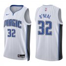Orlando Magic #32 Shaquille O'Neal White Stitched Jersey