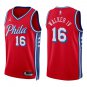 Philadelphia 76ers #16 Lonnie Walker IV Red Stitched Jersey