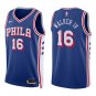 Philadelphia 76ers #16 Lonnie Walker IV Royal Blue Stitched Jersey
