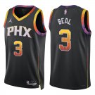Phoenix Suns #3 Bradley Beal Black Statement Stitched Jersey