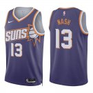 Phoenix Suns #13 Steve Nash Purple New Stitched Jersey