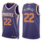Phoenix Suns #22 Mason Plumlee Purple Stitched Jersey