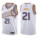 Phoenix Suns #21 Tyus Jones White New Stitched Jersey