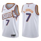 Phoenix Suns #7 Kevin Johnson White New Stitched Jersey