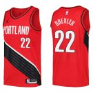 Portland Trail Blazers #22 Clyde Drexler Red Stitched Jersey