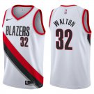 Portland Trail Blazers #32 Bill Walton White Stitched Jersey