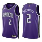 Sacramento Kings #2 Mitch Richmond Purple Throwback Stitched Jersey