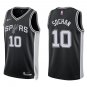 San Antonio Spurs #10 Jeremy Sochan Black Stitched Jersey