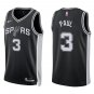 San Antonio Spurs #3 Chris Paul Black Stitched Jersey