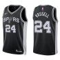San Antonio Spurs #24 Devin Vassell Black Stitched Jersey