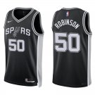 San Antonio Spurs #50 David Robinson Black Stitched Jersey