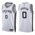 San Antonio Spurs #0 Keldon Johnson White Stitched Jersey