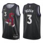 Toronto Raptors #3 Brandon Ingram Black City Stitched Jersey