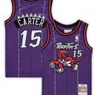 Toronto Raptors #15 Vince Carter Purple Classic Stitched Jersey
