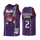 Toronto Raptors #2 Kawhi Leonard Purple Classic Stitched Jersey