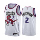 Toronto Raptors #2 Kawhi Leonard White Classic Stitched Jersey