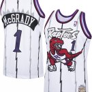 Toronto Raptors #1 Tracy McGrady White Classic Stitched Jersey