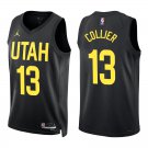 Utah Jazz #13 Isaiah Collier Black Stitched Jersey