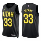 Utah Jazz #33 Johnny Juzang Black Stitched Jersey