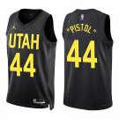 Utah Jazz #44 Pete Maravich Black Stitched Jersey