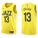 Utah Jazz #13 Isaiah Collier Gold Stitched Jersey