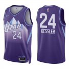 Utah Jazz #24 Walker Kessler Purple City Stitched Jersey