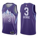 Utah Jazz #3 Keyonte George Purple City Stitched Jersey