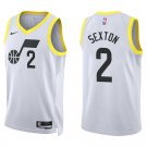 Utah Jazz #2 Collin Sexton White Stitched Jersey