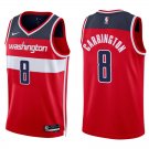 Washington Wizards #8 Carlton Carrington Red Stitched Jersey