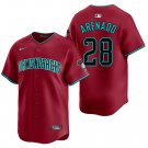 Arizona Diamondbacks #28 Nolan Arenado Red Men's & Youth Stitched Jersey
