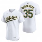 Athletics #35 Rickey Henderson White Men's & Youth Stitched Jersey