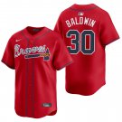 Atlanta Braves #30 Drake Baldwin Red Men's & Youth Stitched Jersey