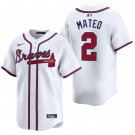 Atlanta Braves #2 Jorge Mateo White Men's & Youth Stitched Jersey