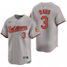 Baltimore Orioles #3 Taylor Ward Gray Men's & Youth Stitched Jersey
