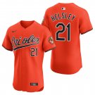 Baltimore Orioles #21 Ryan Helsley Orange Men's & Youth Stitched Jersey