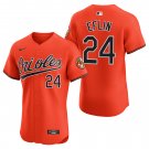 Baltimore Orioles #24 Zach Eflin Orange Men's & Youth Stitched Jersey