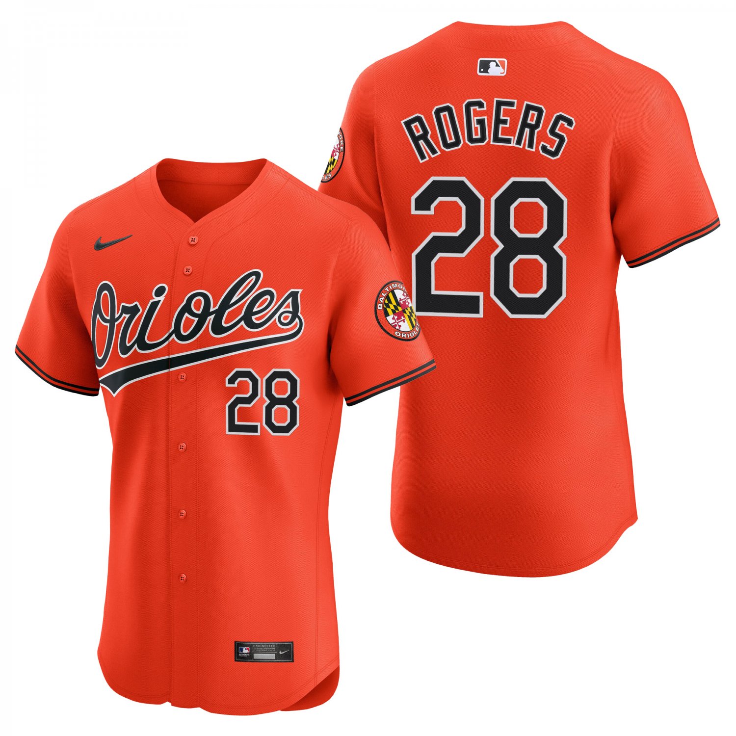 Baltimore Orioles #28 Trevor Rogers Orange Men's & Youth Stitched Jersey